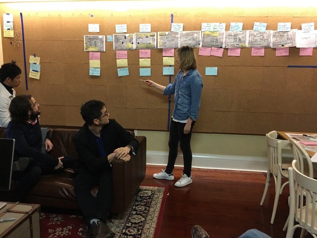 Breaking up the work to be done