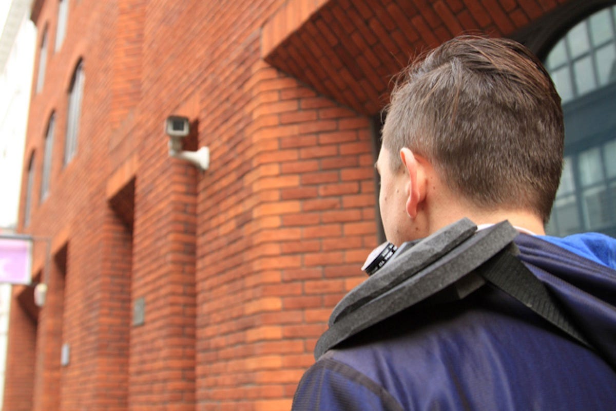 Surveillance Spaulder by James Bridle