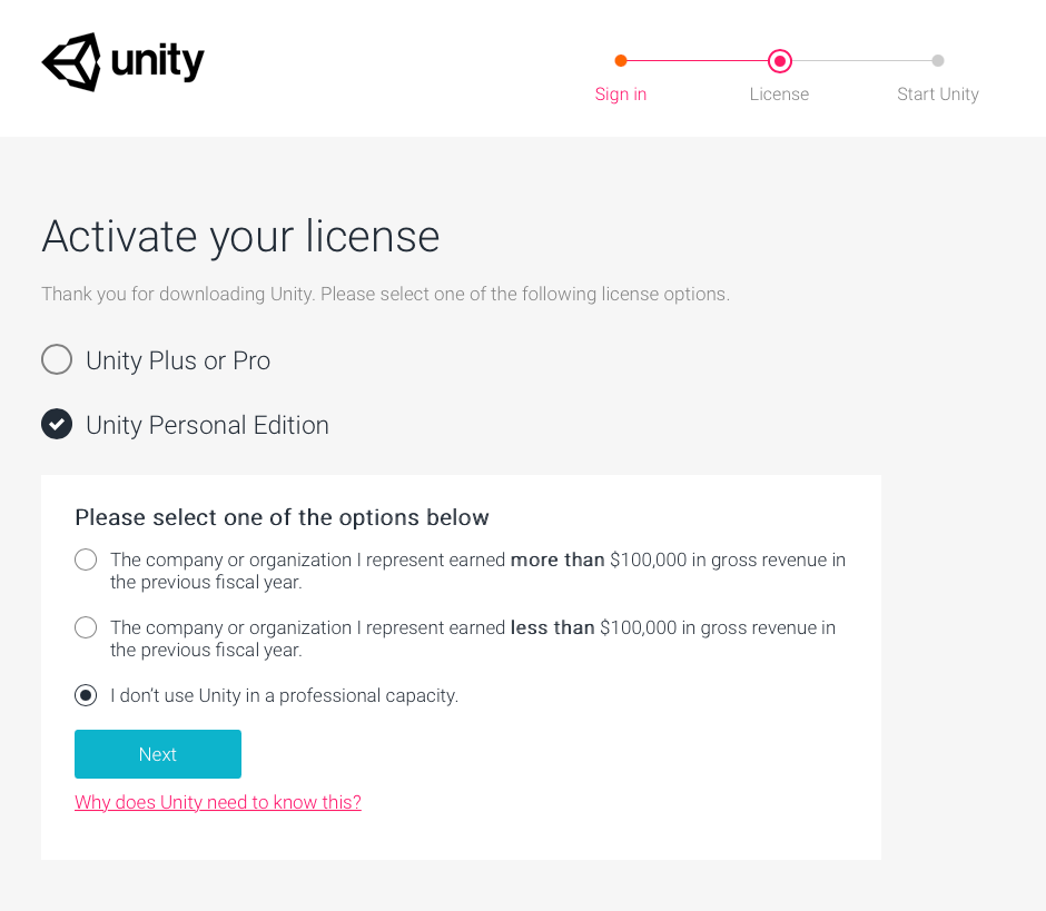 Manual Activation - Step 2
