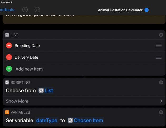 Selecting what we want to estimate