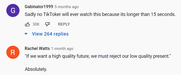 comment high quality future