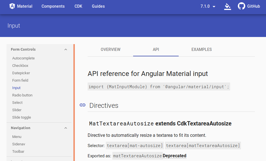 Primeros pasos con Angular 7, usando Angular Material y Angular CLI