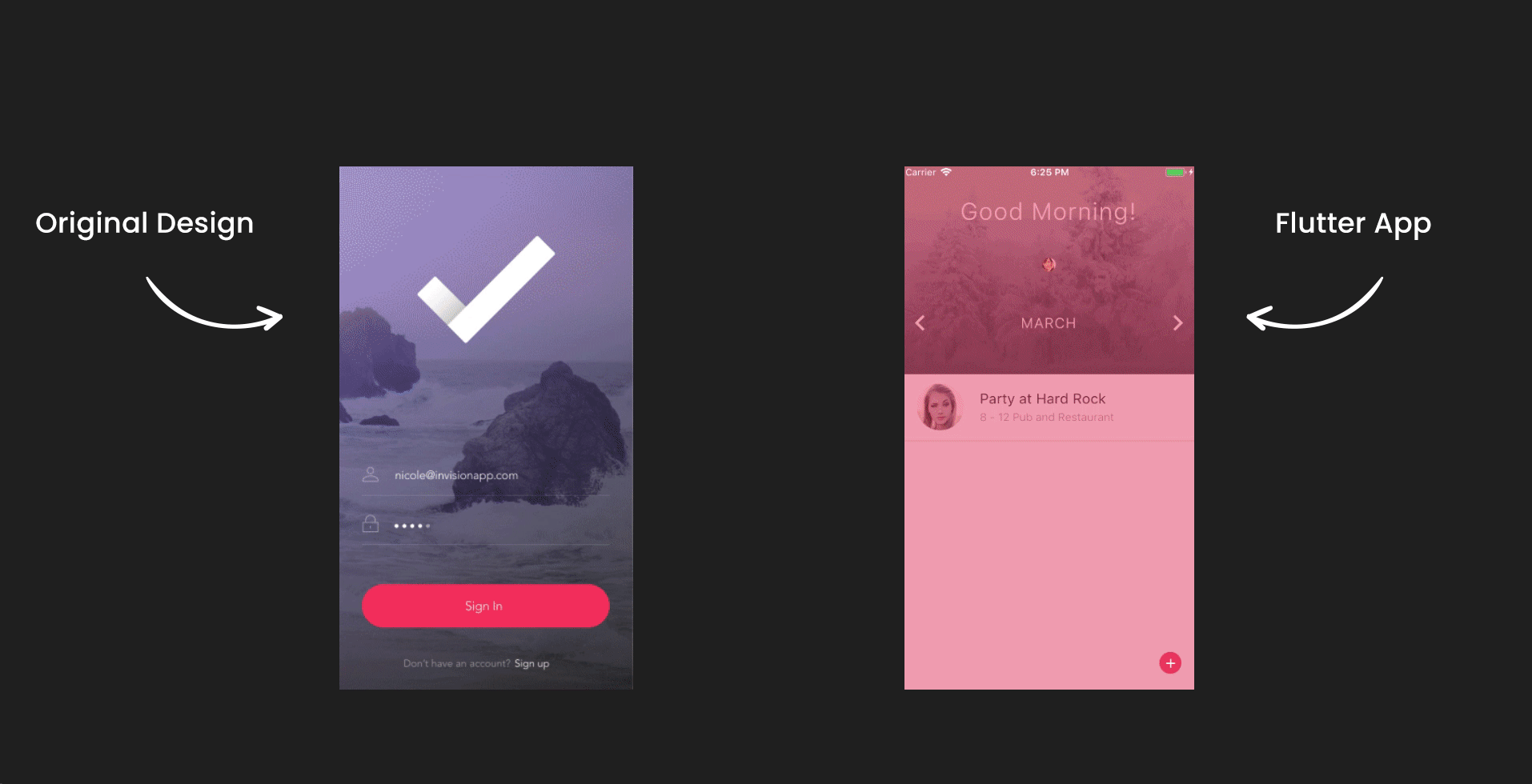 Image result for flutter native apps ios and android gif
