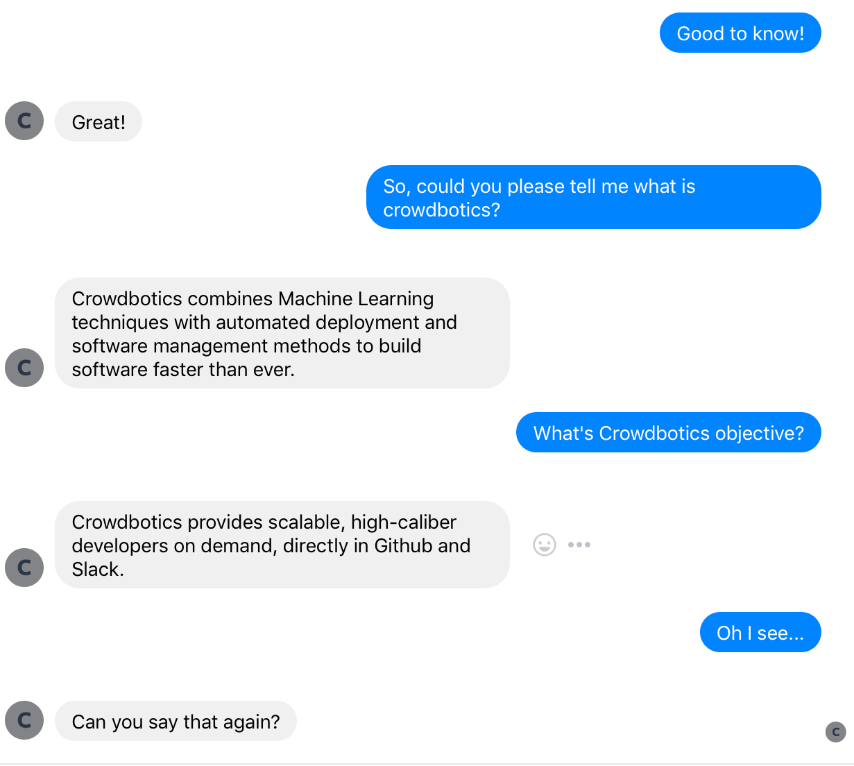 How To Create Your Very Own Facebook Messenger Bot with Dialogflow and  Node.js In Just One Day | by Pilar Figueroa | Crowdbotics | Medium