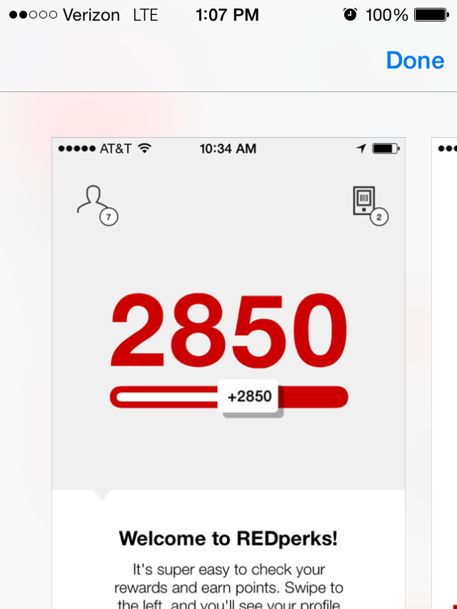Вознаграждения REDperks в магазине Target