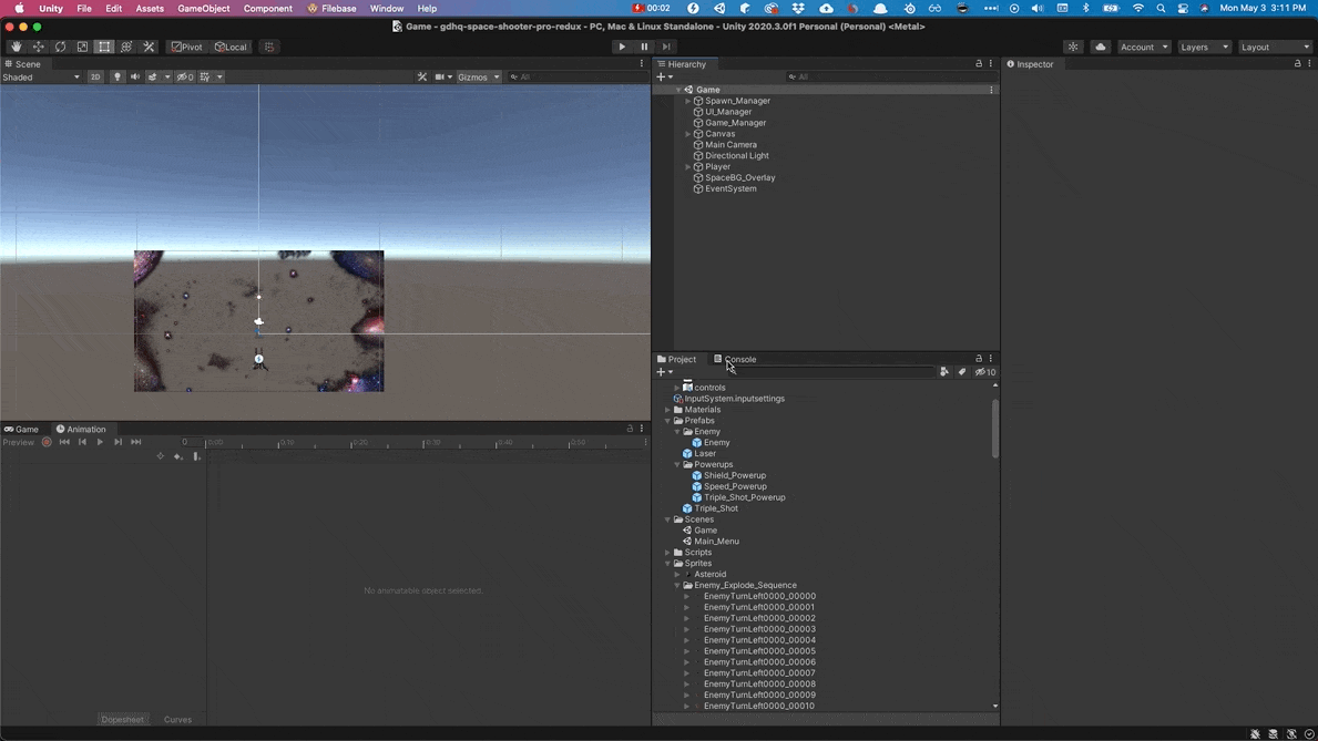 Create the animation