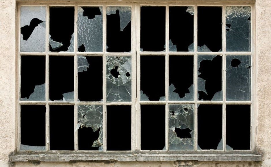 Billedresultat for broken window code complete