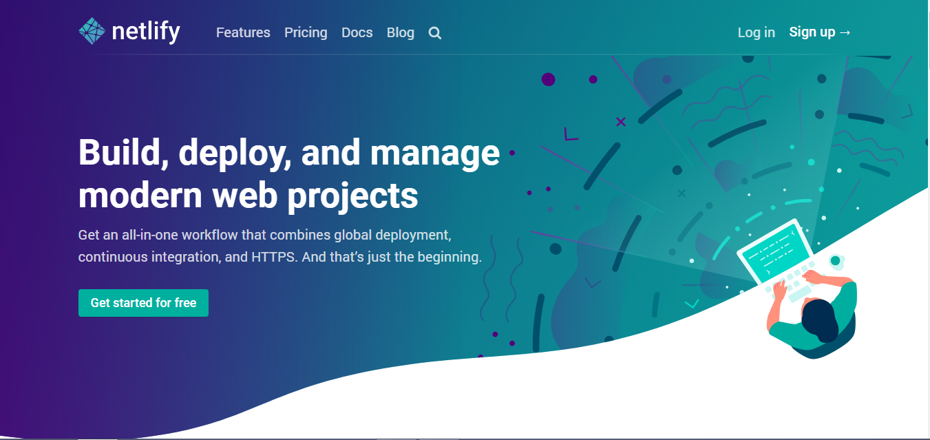 Résultat de recherche d'images pour "netlify"