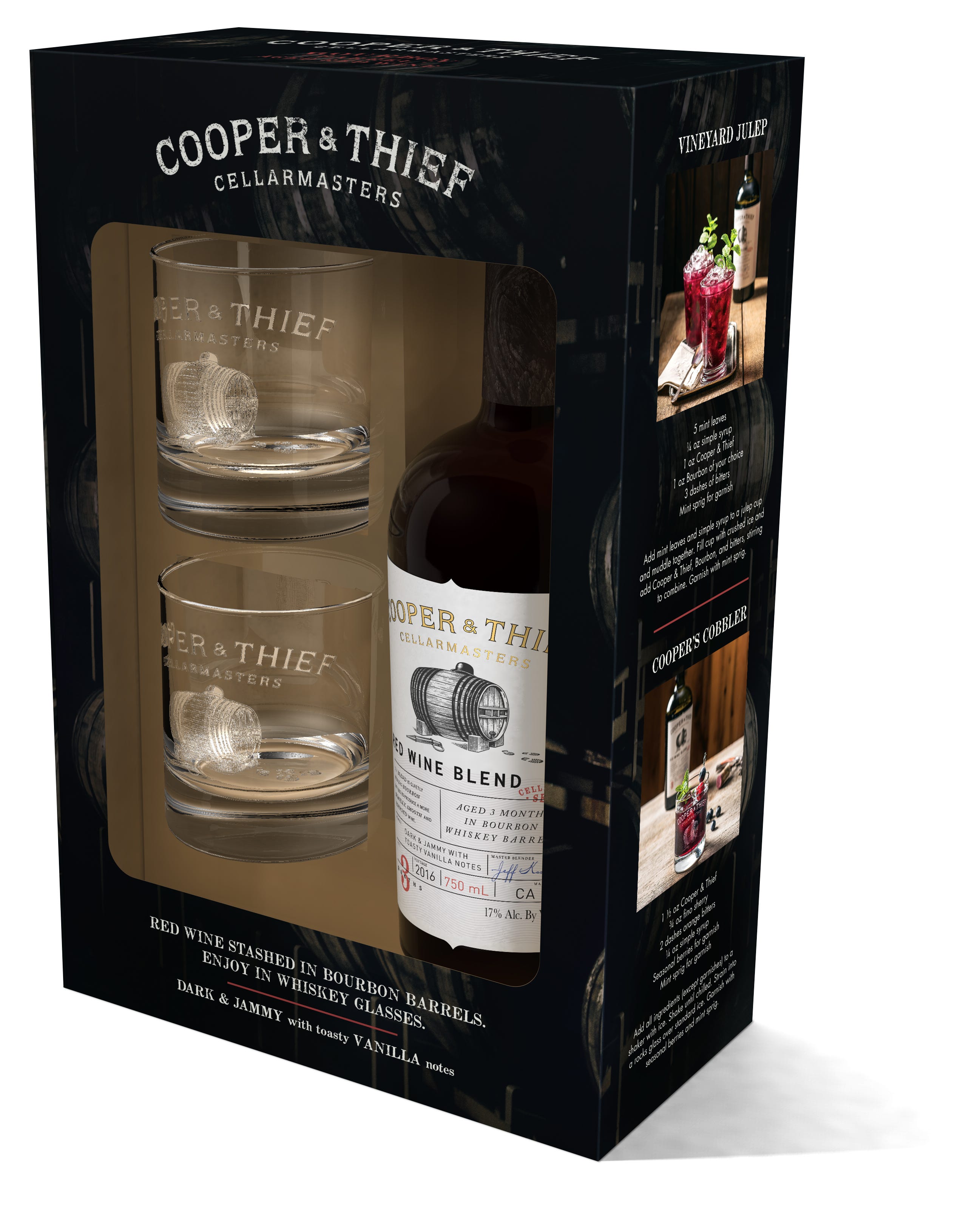 Image result for Cooper & Thief Red Wine Blend Holiday Gift Pack