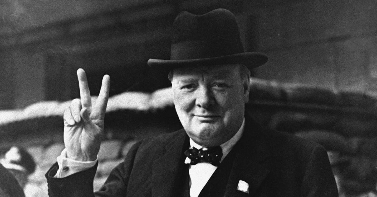 Image result for winston churchill stylized