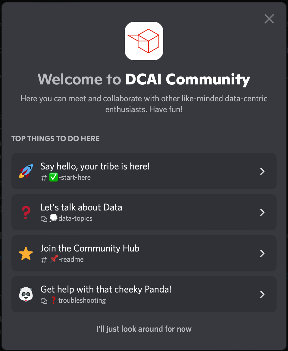 The DCAI Community is the place of all things data