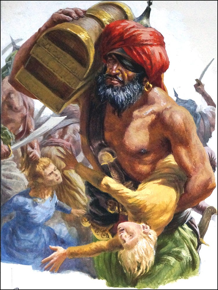 A Barbary pirate