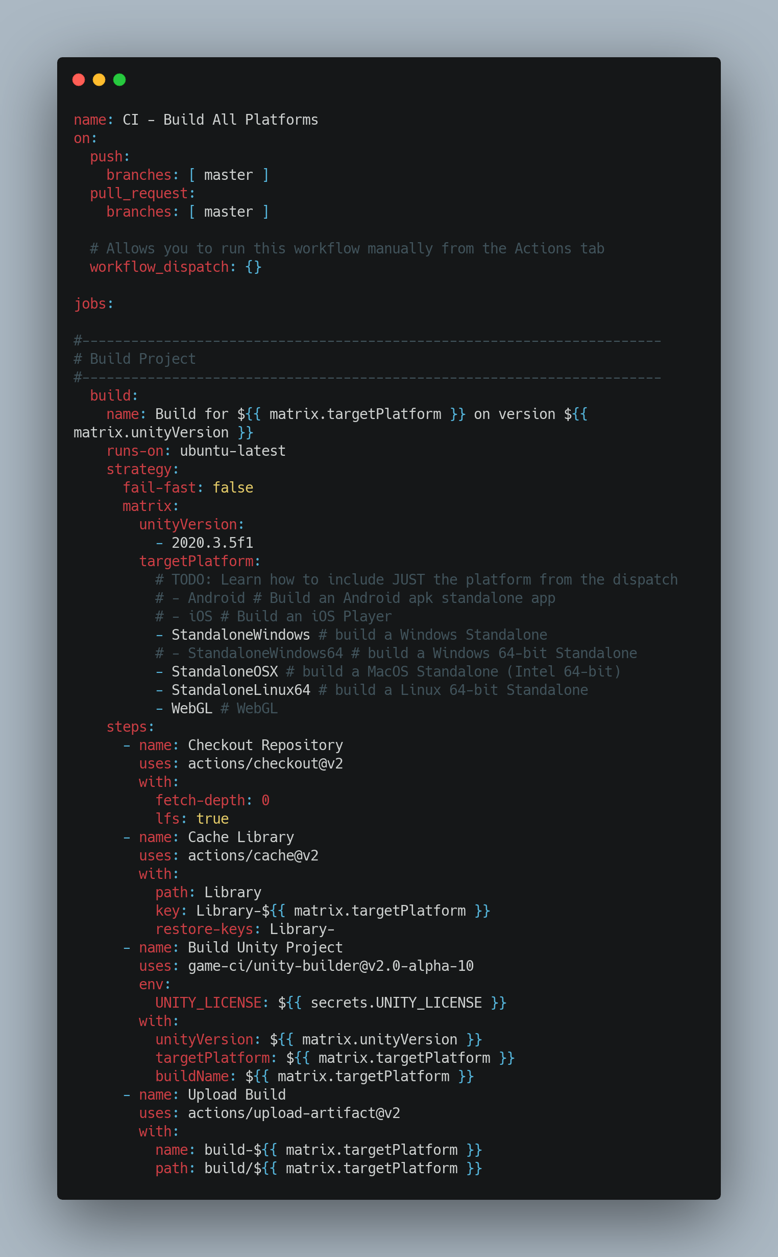 Completed CI File