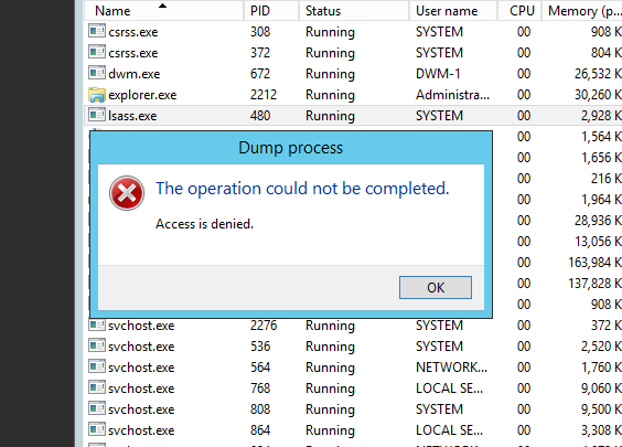 Memory Dump Attacks in Windows Server 2012 R2 | by Gabriel Barbosa | Medium