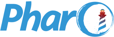 Pharo programming language logo and wordmark