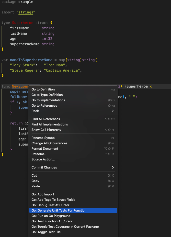 A Quick Way to Generate Go Tests in Visual Studio Code | by Juan De Dios Santos | Sep, 2022 3 1*u pmXEAbQQVtXEsZlSrJuw