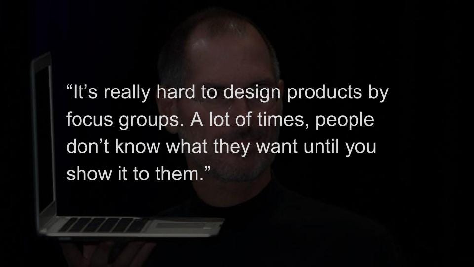 Image result for Steve jobs quotes great products
