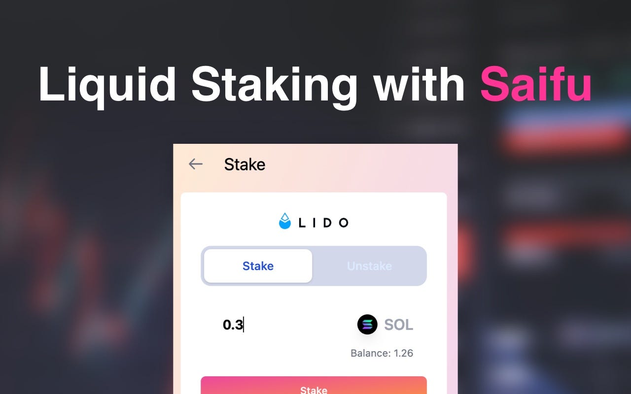 Liquid Staking