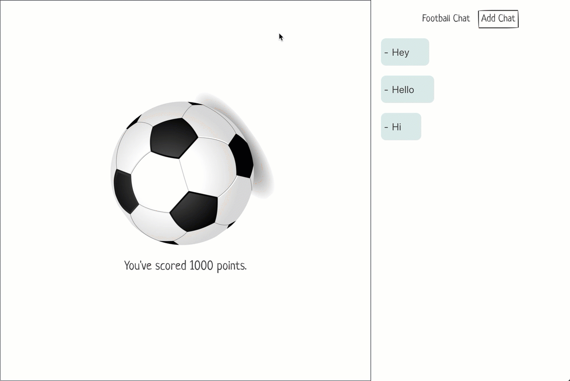 Adding new chat messages