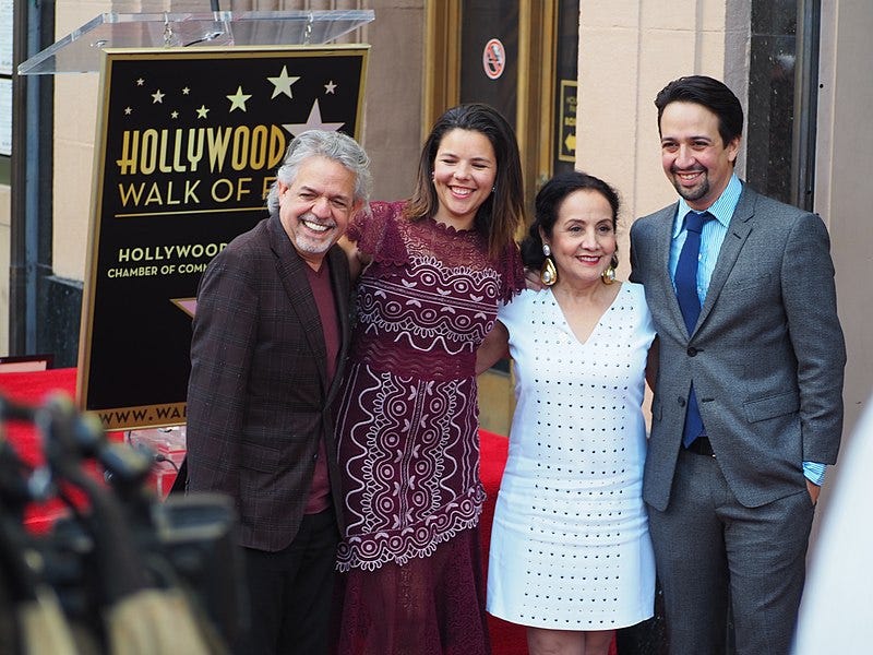 Lin Manuel Miranda Mother S Advice For Raising Successful Children