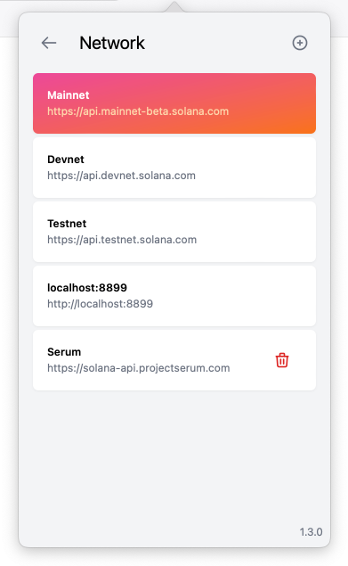 Custom RPC selector