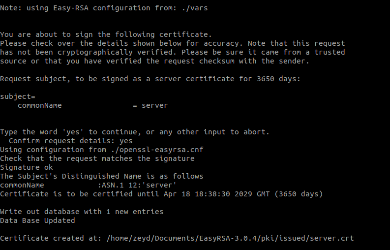 Openvpn Easy-rsa Generate Client Key