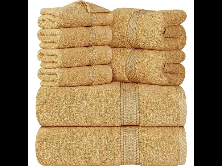 24PC Bath Towel Set (2 Sheets, 4 Bath, 6 Hand, 4 Fingertip & 8