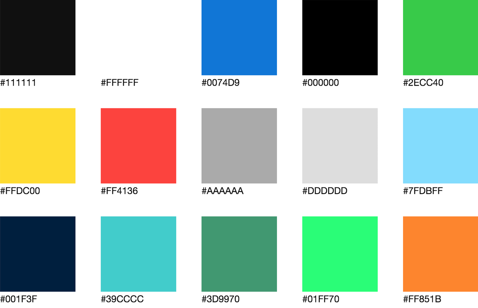 Color Palette Documentation for Living Style Guides | by Brent Jackson |  Medium
