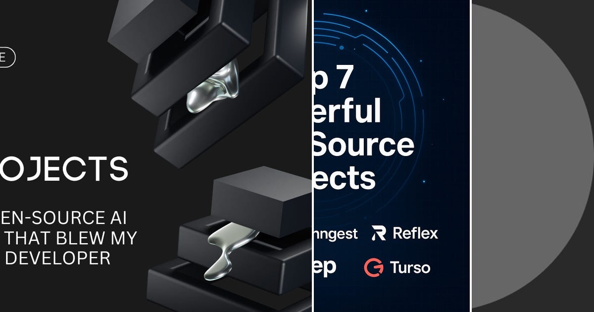 List: Open source projects | Curated by Debashish Pattnaik | Medium