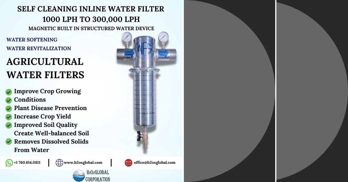 List Agriculture Water Filtration System Benefits Curated by Water