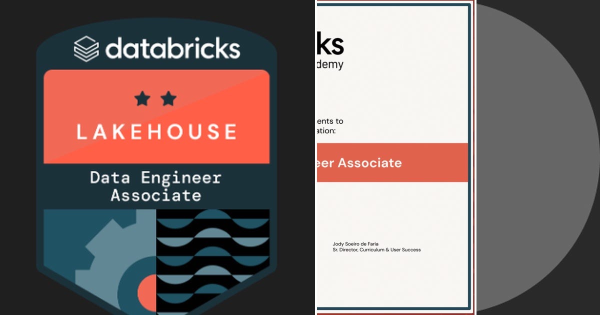 List: Databricks Certification Curated by Victor Barlaam Carrillo List: Databricks Certification Curated by Victor Barlaam Carrillo