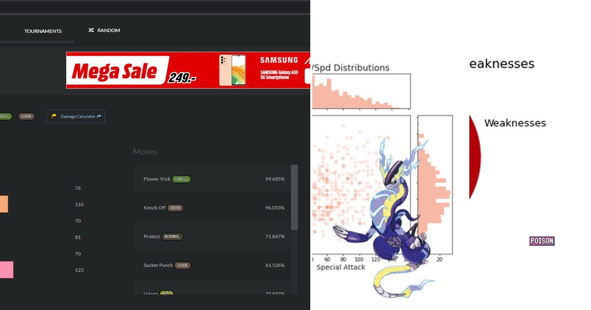 Play Pokemon like a Data Scientist - Part 2: Strengths and Weaknesses, by  Lukas Schaub