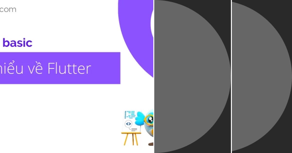 List: Flutter cơ bản | Curated by mr555 | Medium