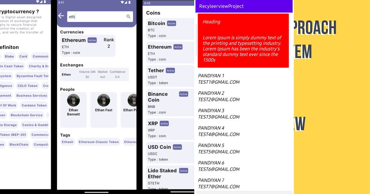 List Adapter(kotlin) Curated by Jasmine Shonazmieva Medium