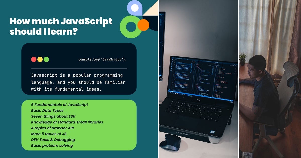 List: JavaScript | Curated by Gustavo Amaral | Medium image.