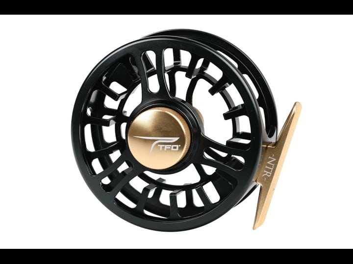 TFO NTR Fly Reel - II - Black/Gold