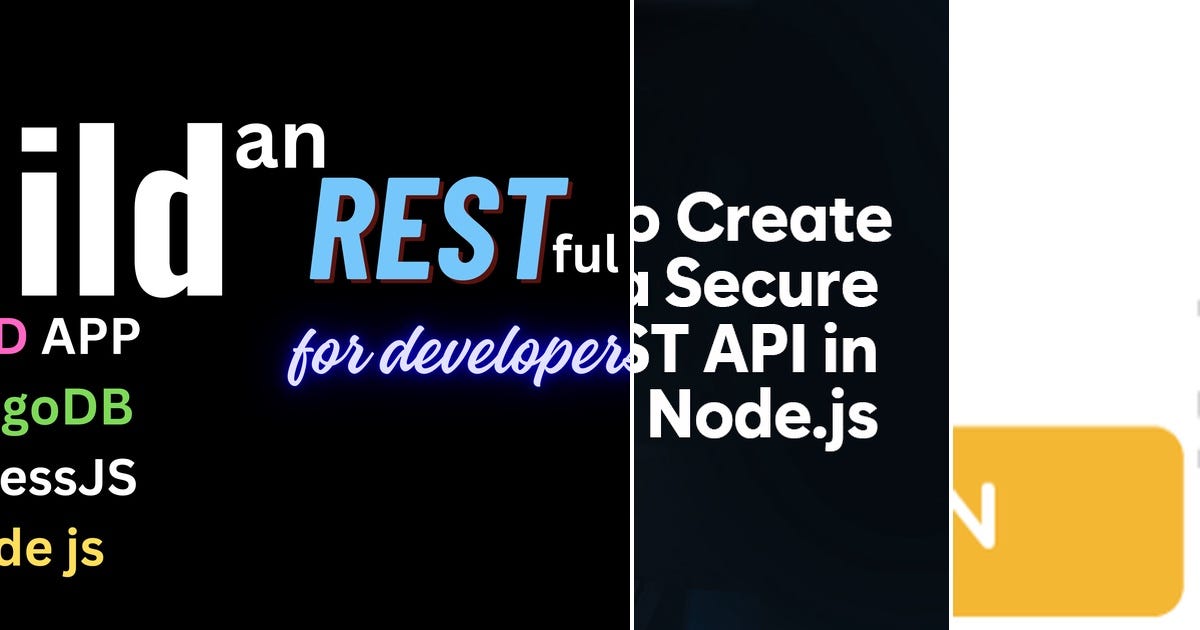 List: REST API | Curated by Marianne | Medium