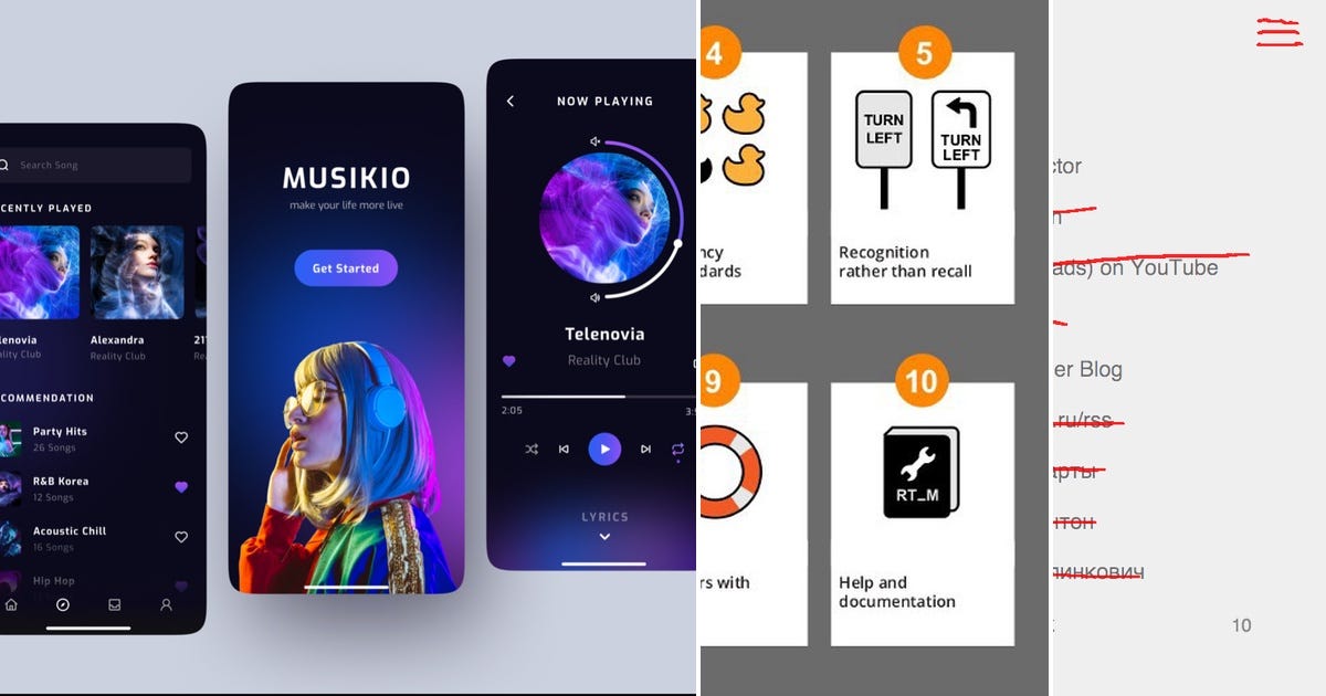 List: UI/UX | Curated by Margarita Ratnikova | Medium