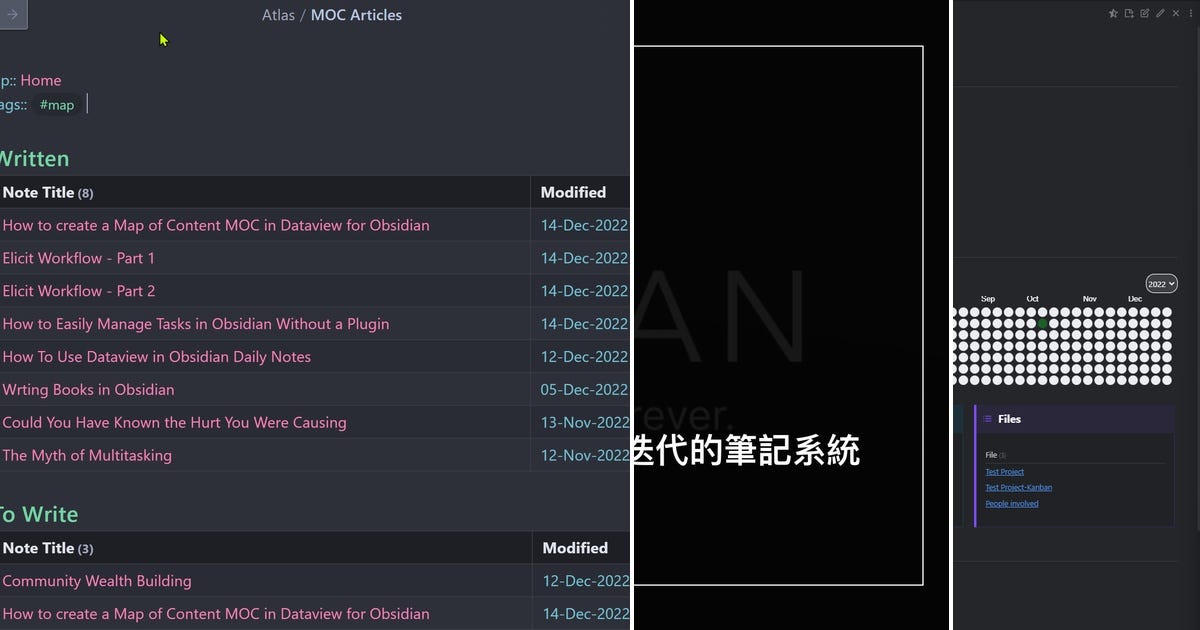 List: Obsidian | Curated by Leong Kok June | Medium