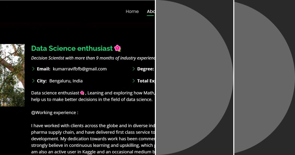 List: Ravi's Portfolio List | Curated by Ravi Kumar | Medium
