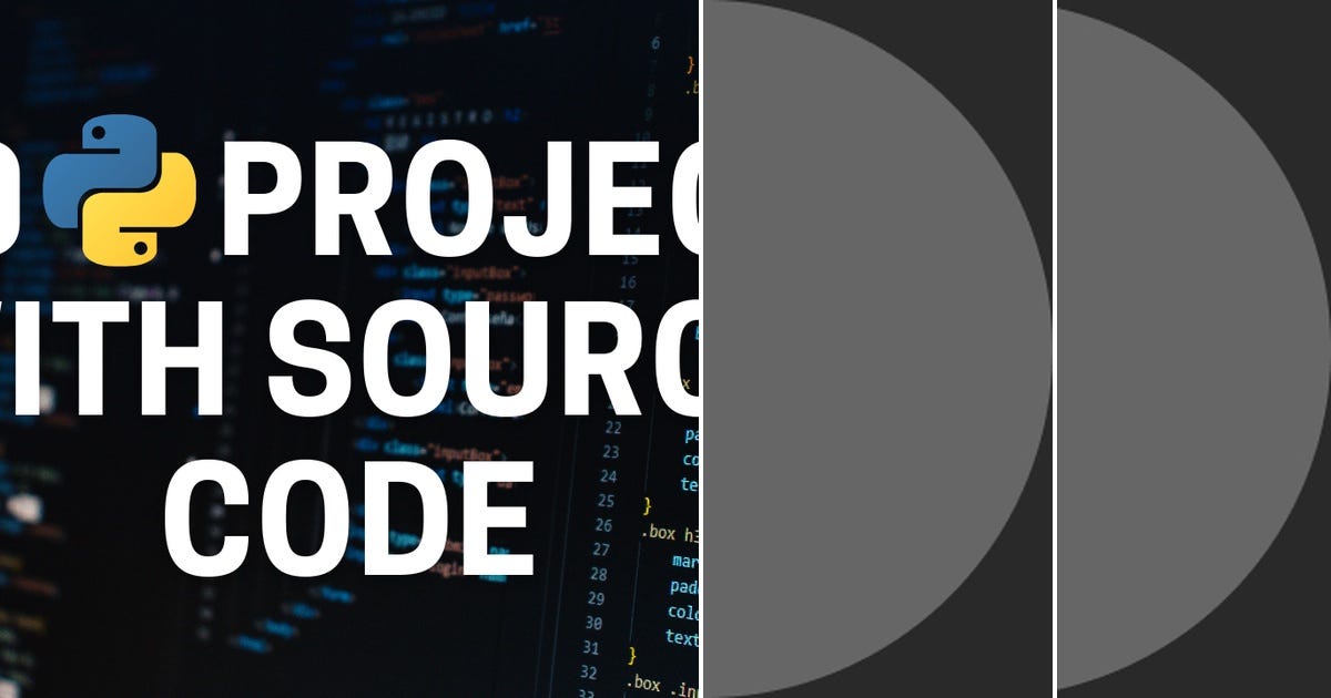 List: Python projects | Curated by Shubhodeep Banerjee | Medium
