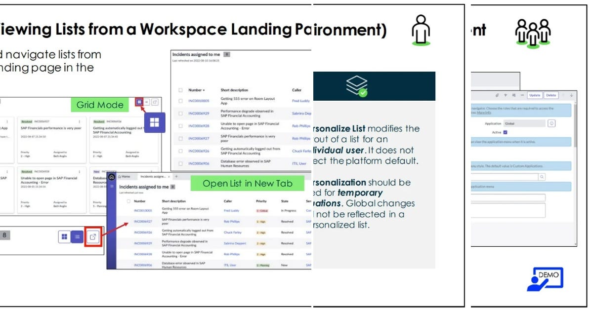 List ServiceNow Admin Fundamentals Curated by Prashant Kumar LearnIT