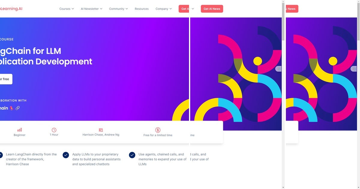 List: LangChain for LLM Application Development | Curated by Chanan ...