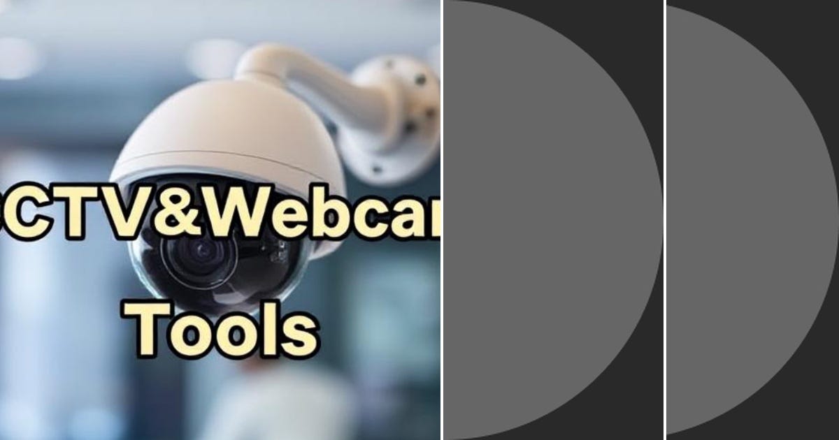 List: OSINT CCTV | Curated by Paul Wright | Medium