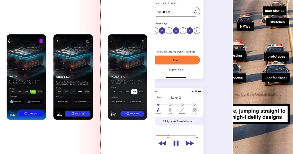 List: UX/UI design | Curated by Jana Račková | Medium