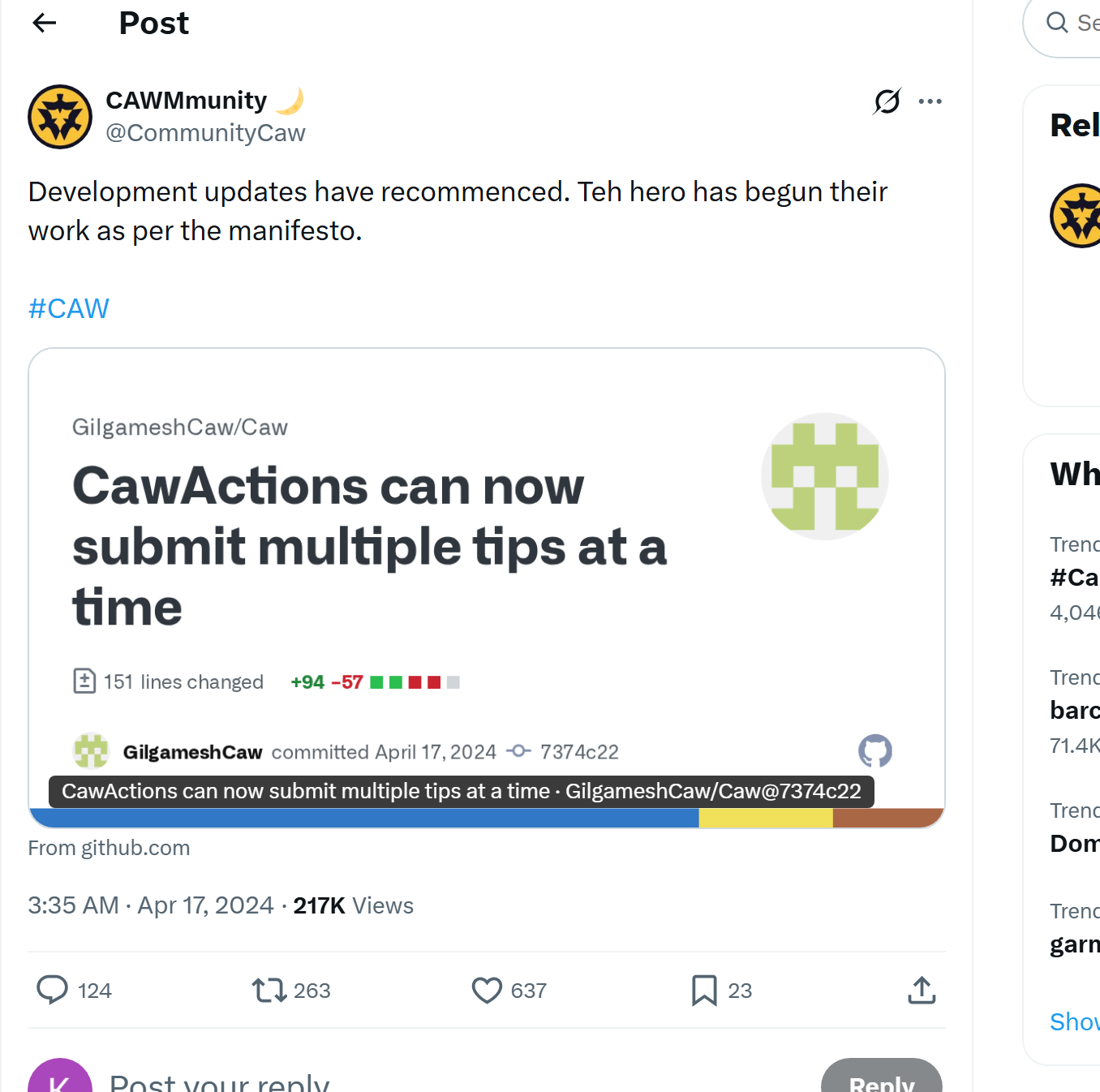 CAW Staking » Fees & Risks — [Step-By-Step Guide] | by A Hunters Dream |  Jan, 2026 | Medium