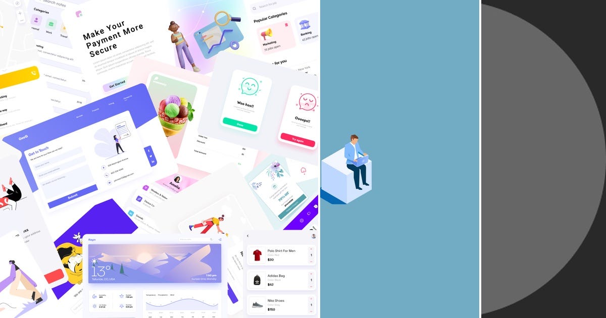 Fees Ui List: UI Design | Curated by Abhishek Ghosh | Medium
