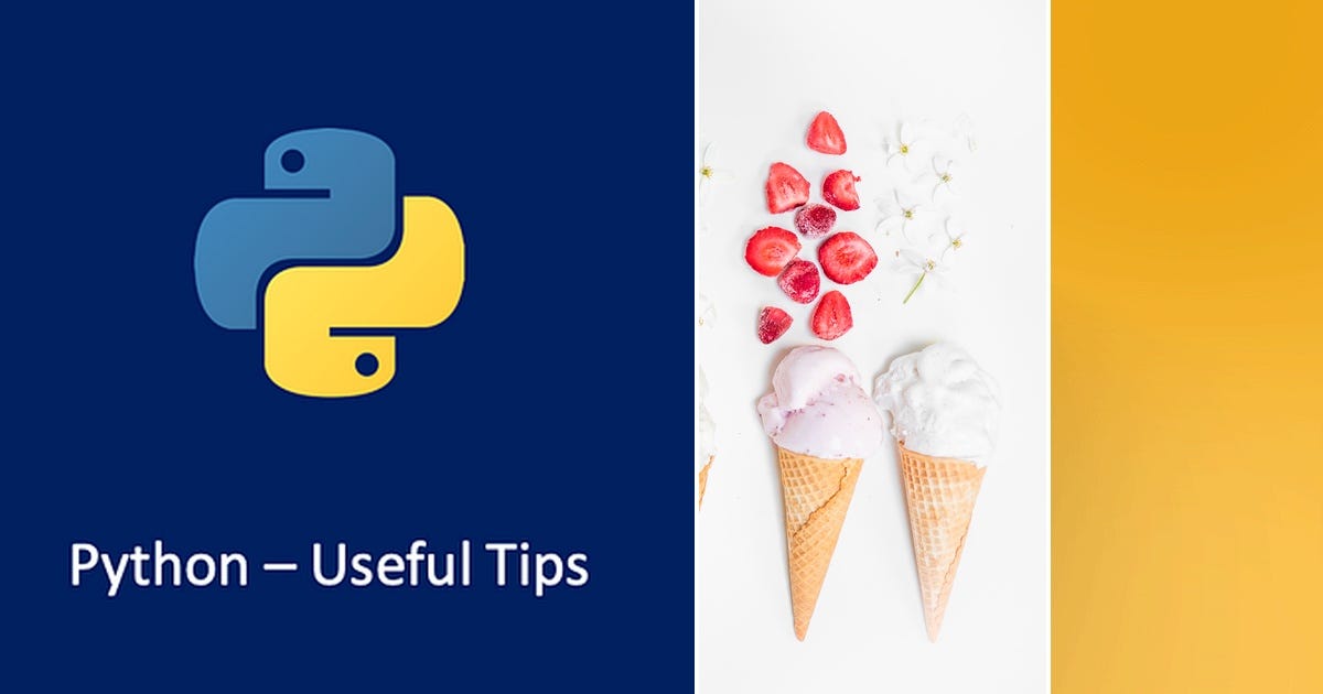 List: python tricks | Curated by Morzen | Medium