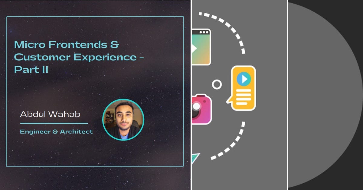 Customer Arch List: Micro Frontend Arch & Great Customer Experiences | Curated by ...