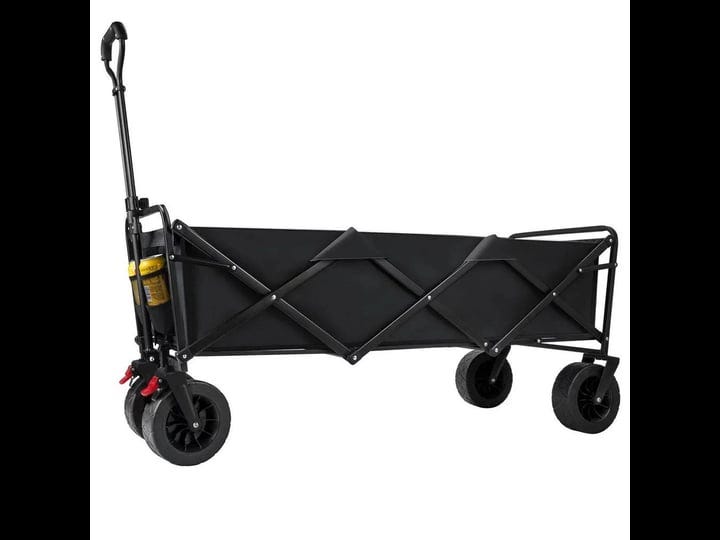 Folding Double Decker Garden Wagon, VECUKTY Heavy Duty Collapsible